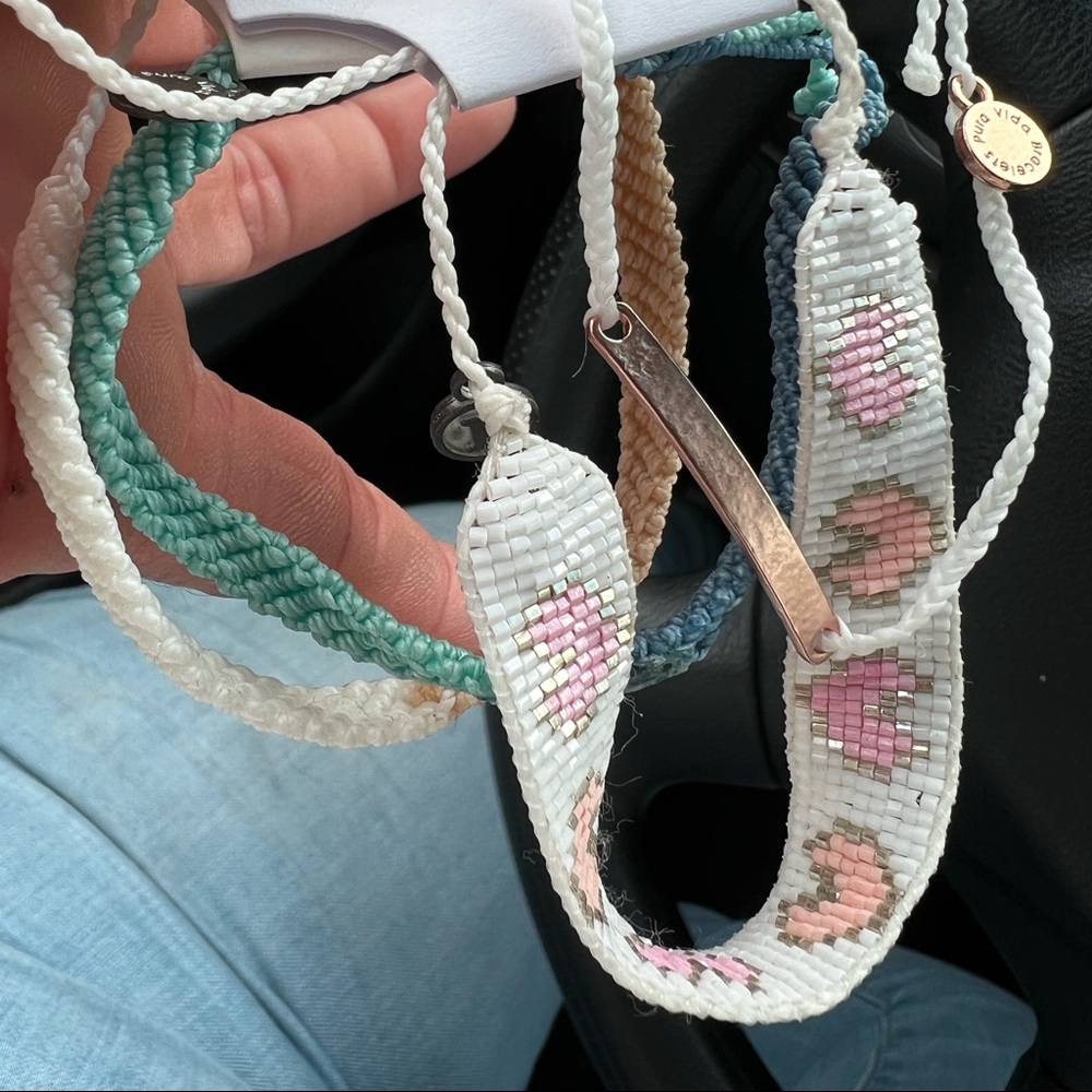 Pura vida woven Bracelets BNWT
